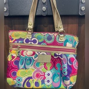 Vintage Coach Poppy Bag! Gently used